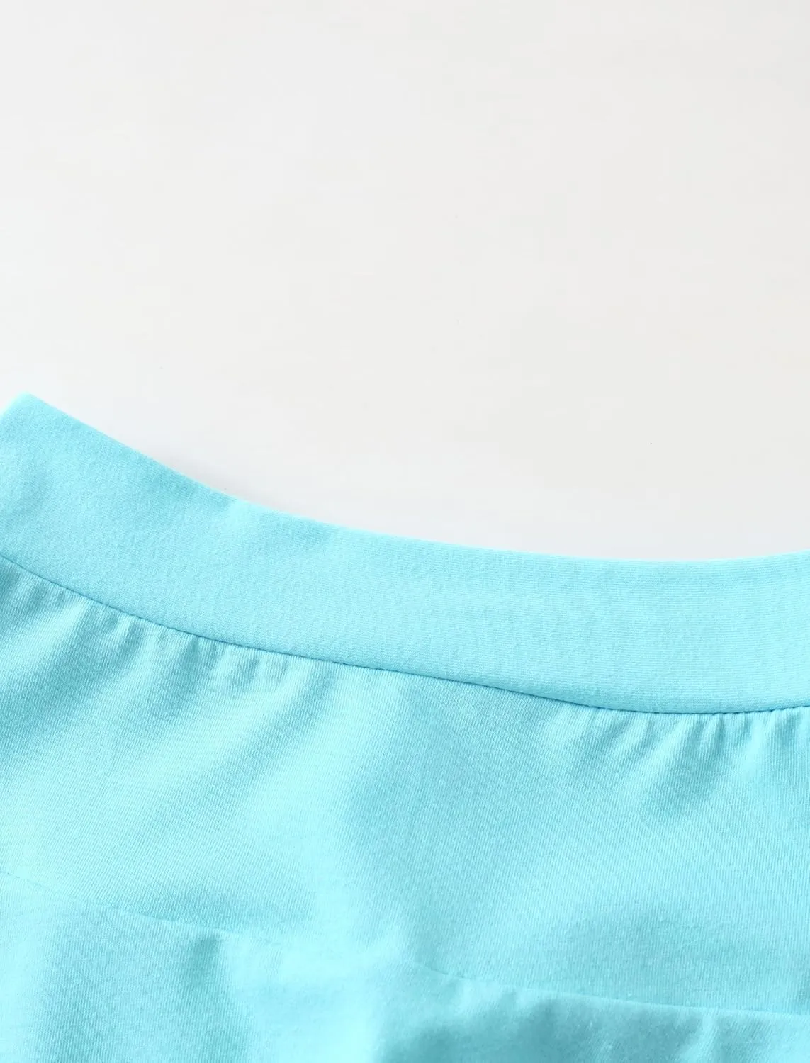 2 Pack Girls Skirts Elastic Flared Plain Tennis Skater Skirts with Built-in Shorts Kids Active Flowy Skorts
