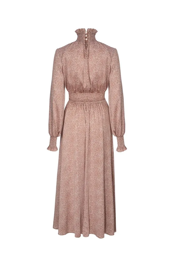 Adorned Off White Evening Dress