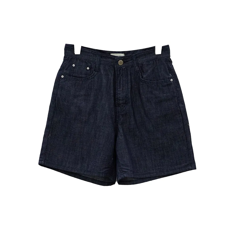 Basic Raw Denim Shorts OJ02