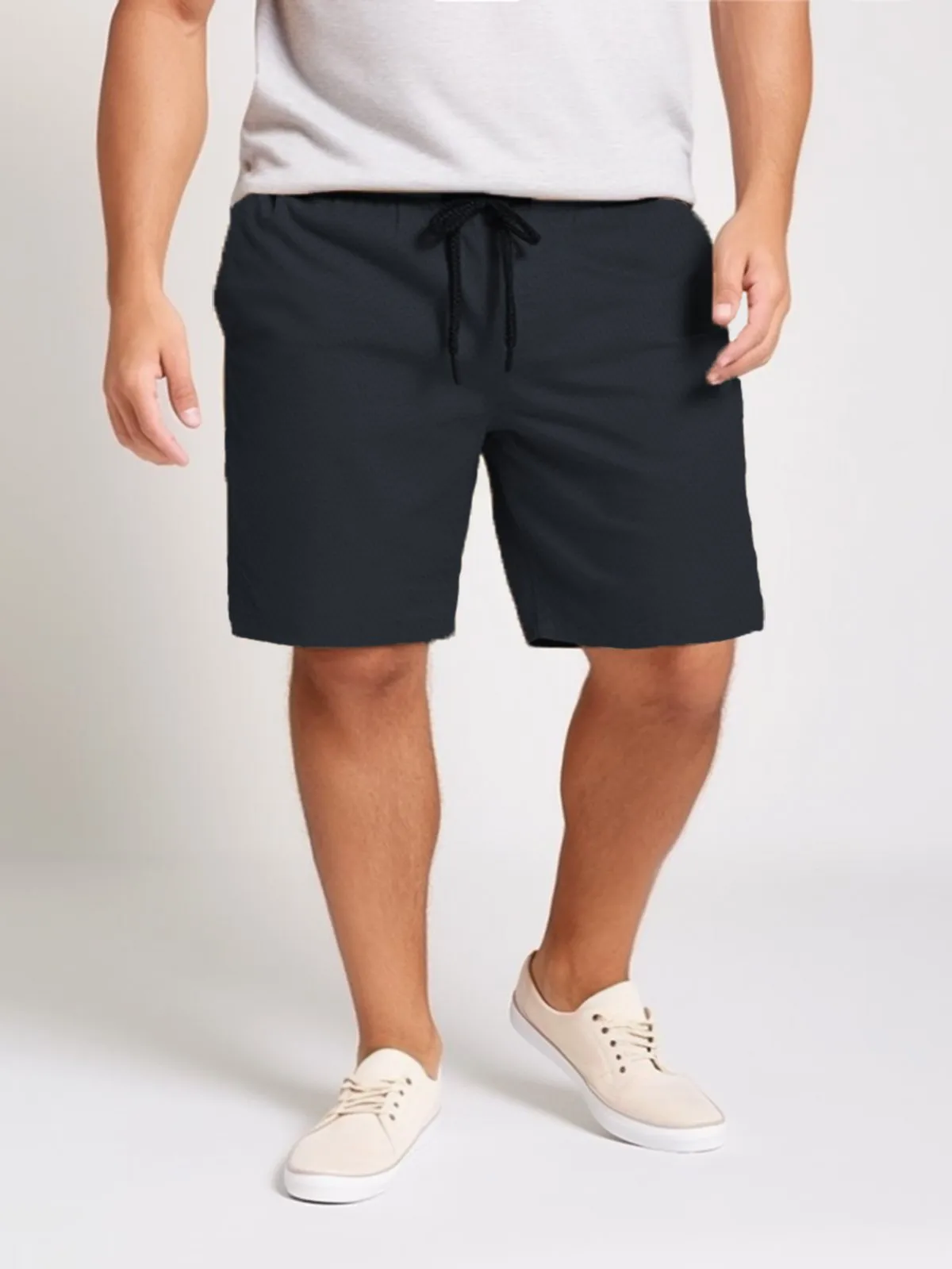 Big & Tall Casual Cotton Men's Shorts