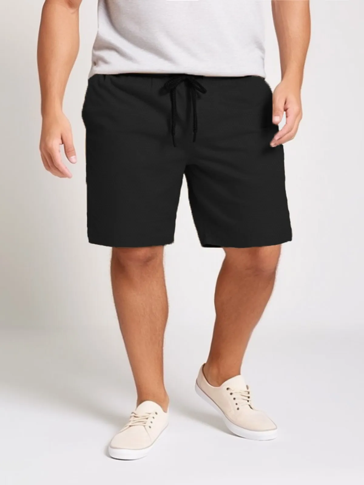 Big & Tall Casual Cotton Men's Shorts