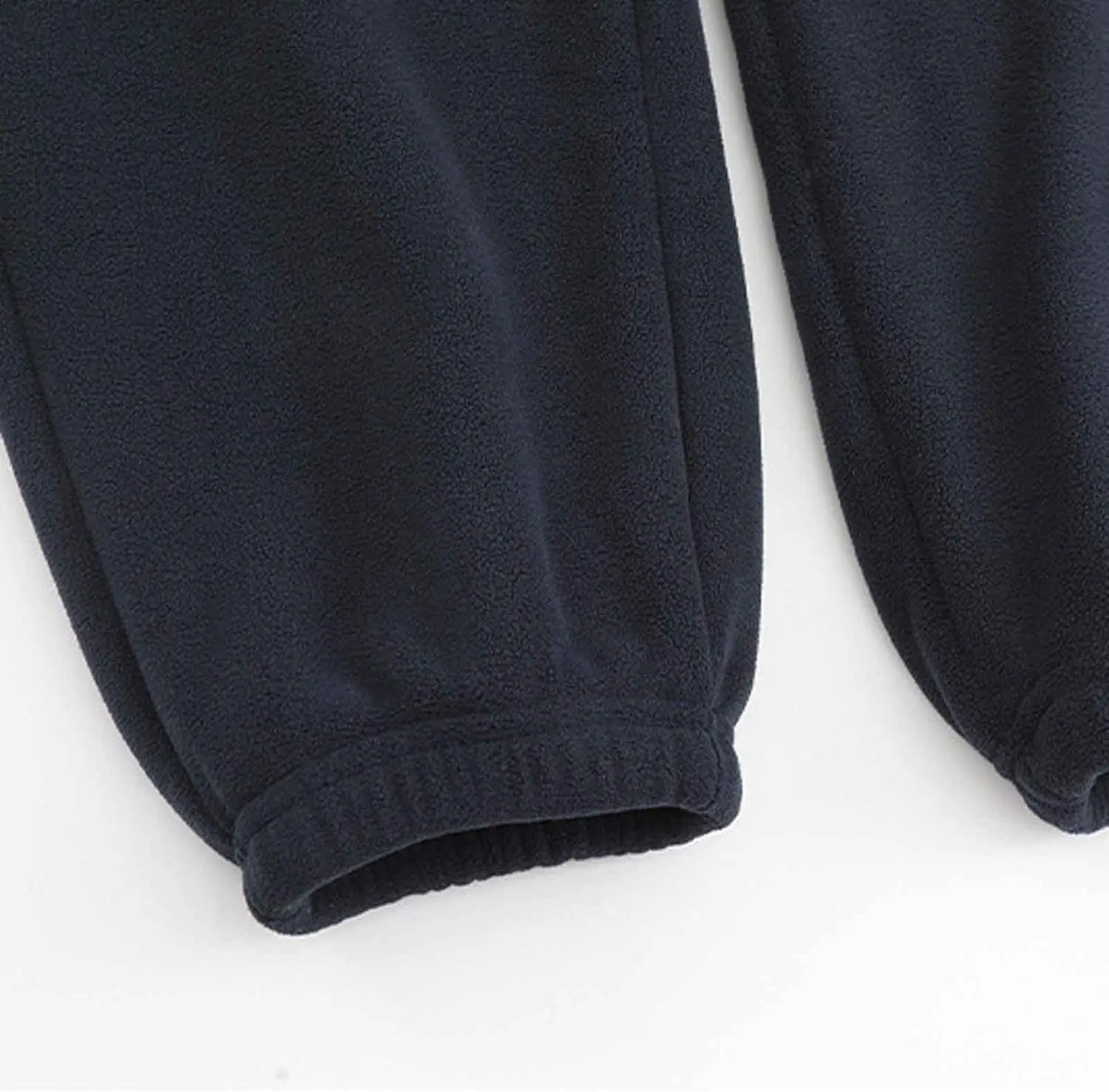 Cambkatl Men's Fleece Lined Thermal Jogger Pants, Warm Winter Casual Elastic Waist Drawstring Basic Sweatpants with Pockets