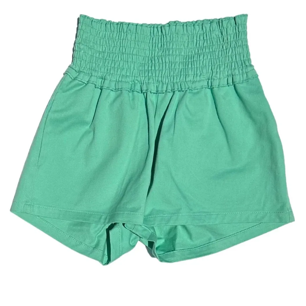 Chloe Twill Shorts | Teal (10, 12, 14, 16)