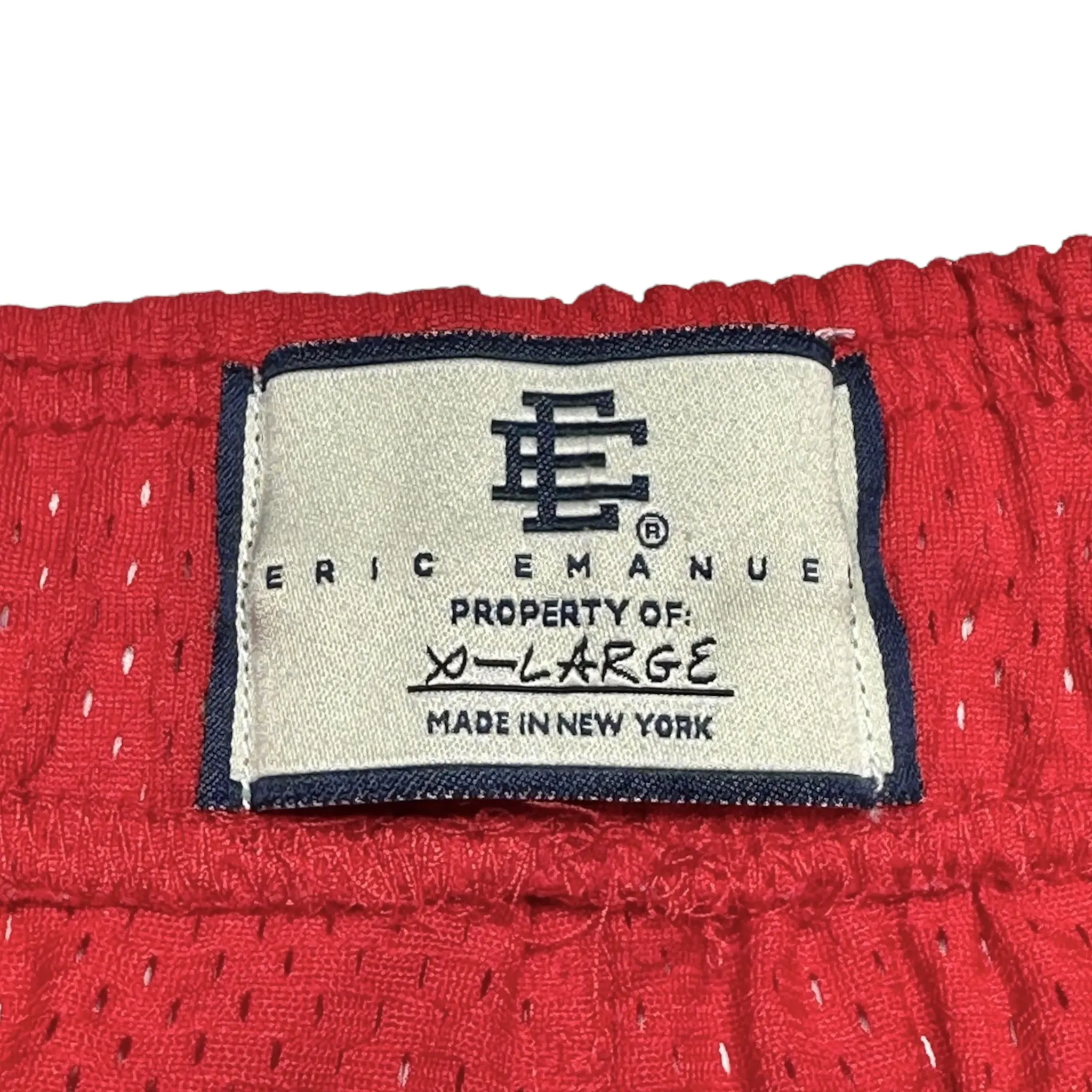 Eric Emanuel EE Basic Shorts Red White (SS22) Pre-Owned