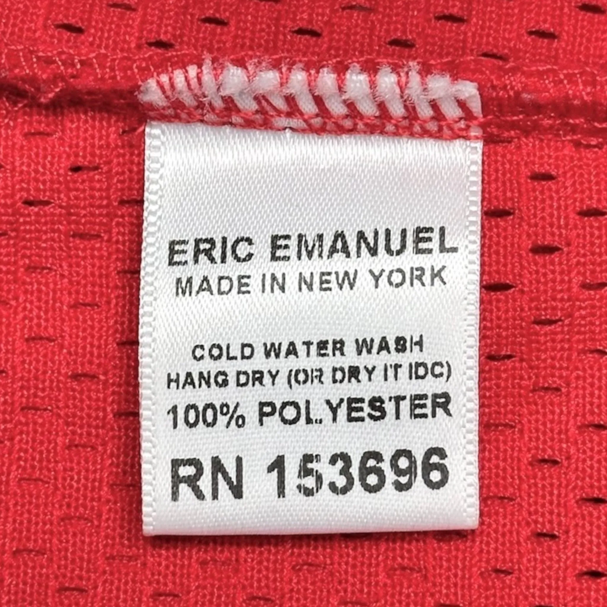 Eric Emanuel EE Basic Shorts Red White (SS22) Pre-Owned