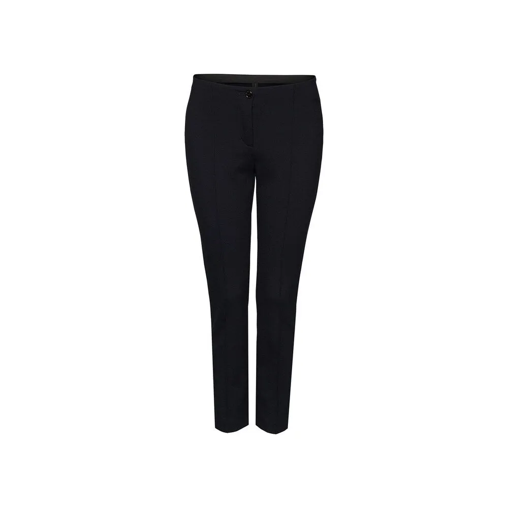 Marc Cain slim trousers, night blue