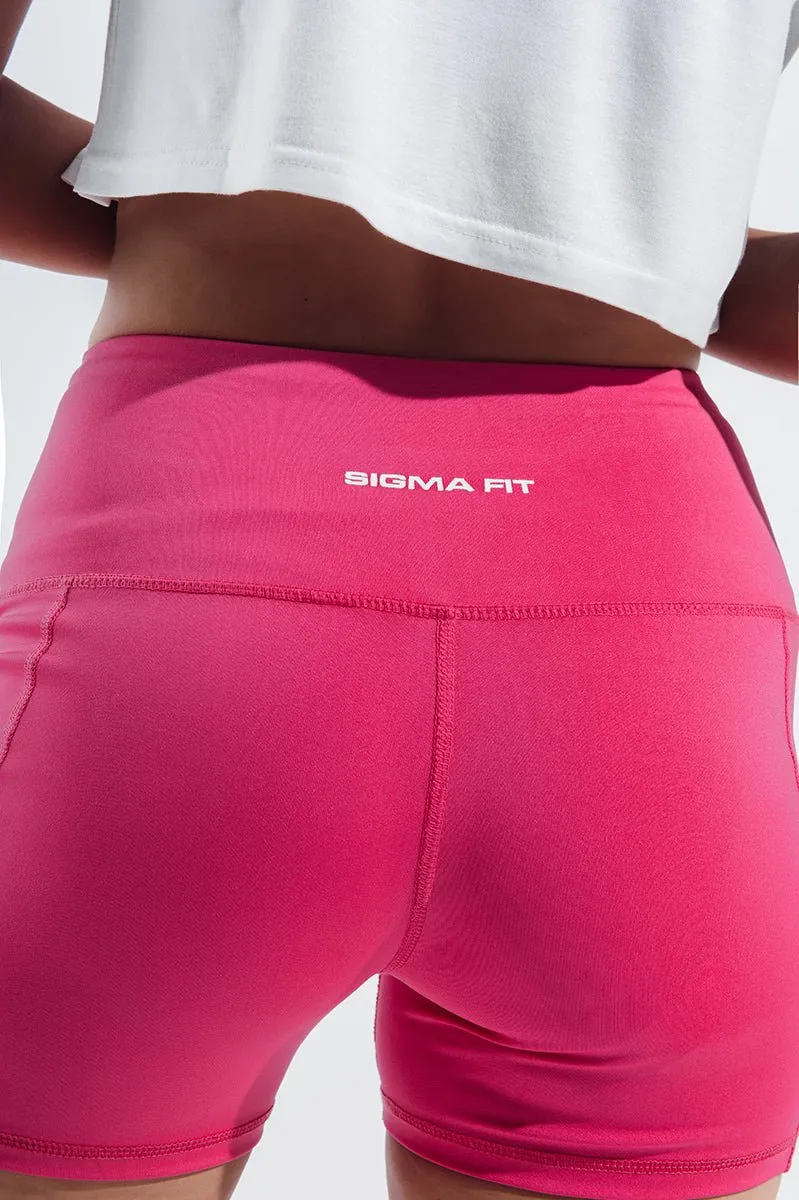 Pink Glo Basic Hot Shorts