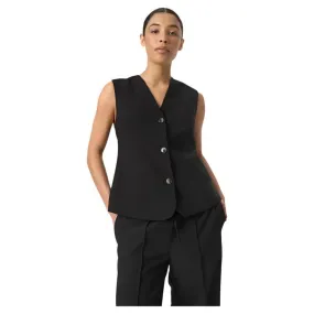 Soaked Womens Eureka Waistcoat Black