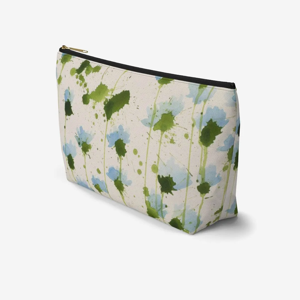 Subtle Flowers Accessory Pouch
