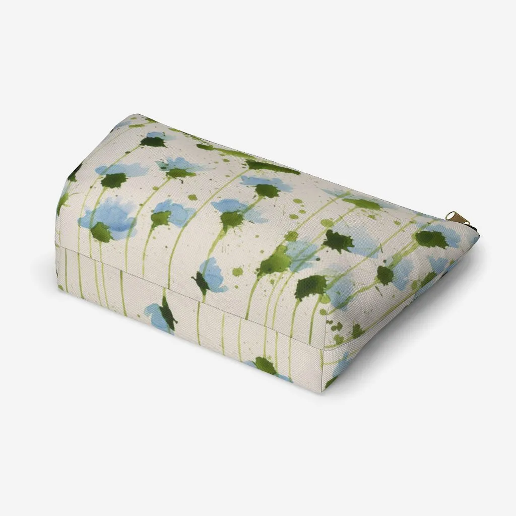 Subtle Flowers Accessory Pouch