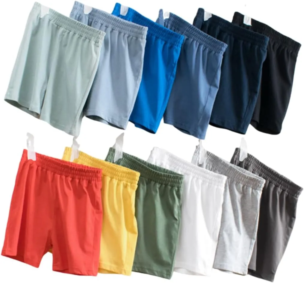Toddler Boys Shorts Summer Lounge SweatShorts Elastic Waistband Basketball Shorts Basic Active Workout Short for Kids