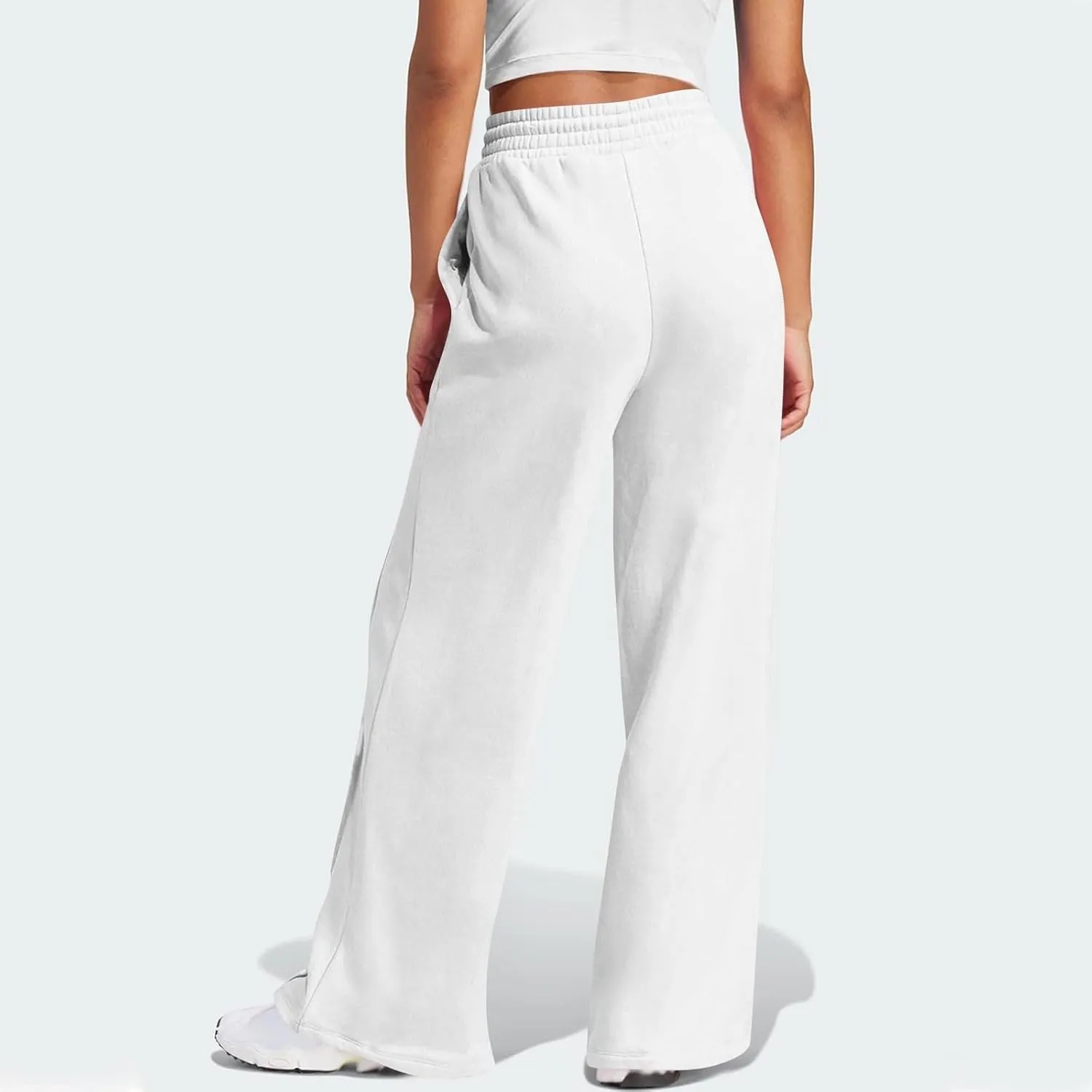 Wide Leg Sweatpants for Women Baggy Comfy Athletic Pants Casual Drawstring High Waisted Track Pants with Pockets