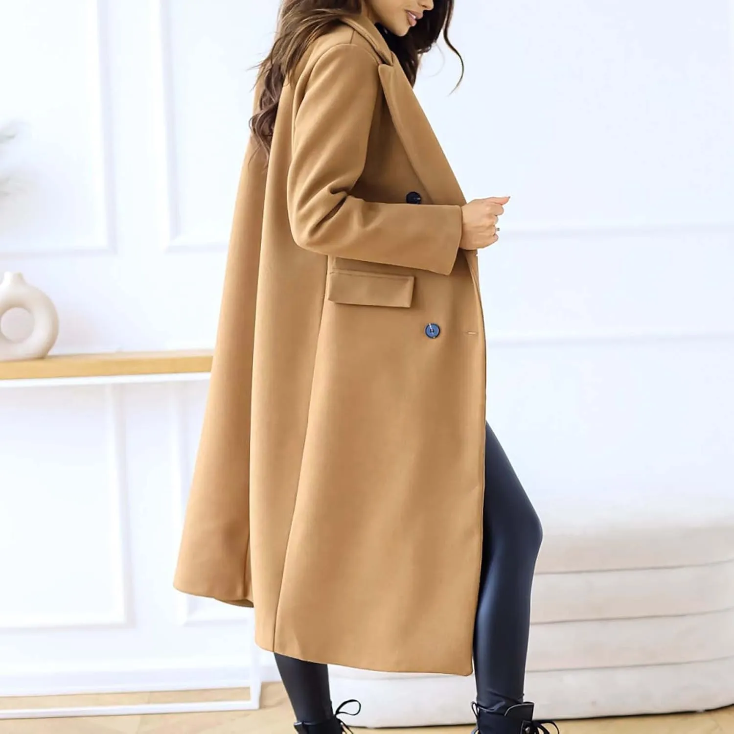 Winter Coat Women Long Coat Outwear Womens Elegant Windbreaker Wild Winter Women's Coat Long Coat Women The Drop