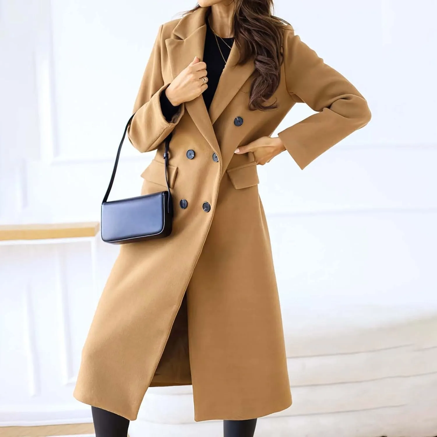 Winter Coat Women Long Coat Outwear Womens Elegant Windbreaker Wild Winter Women's Coat Long Coat Women The Drop